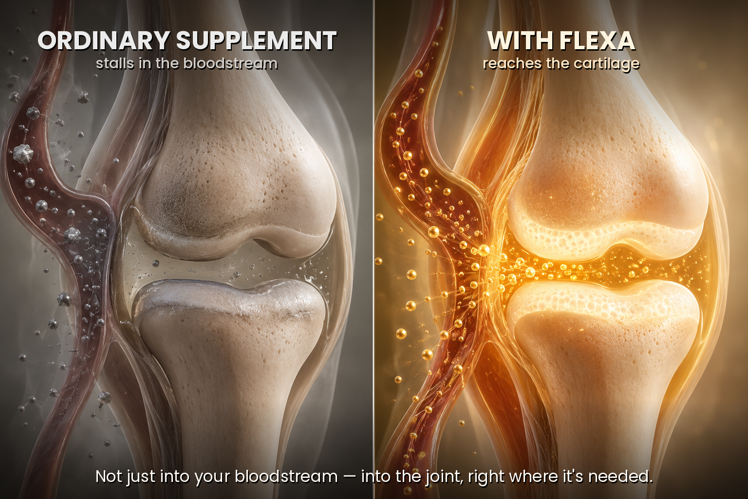 Reach the Cartilage Itself — Where No Ordinary Supplement Can Go